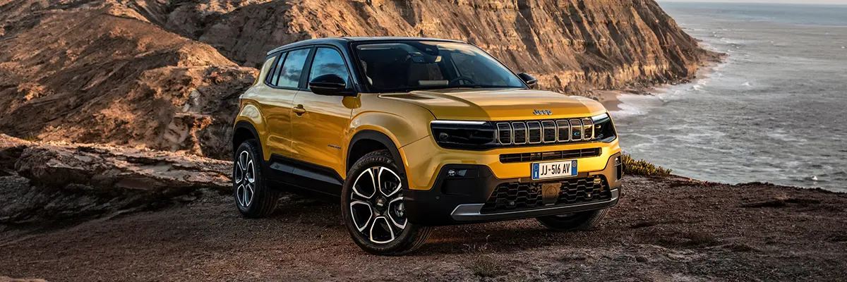 Jeep Avenger shortleasen bij Total Car Lease